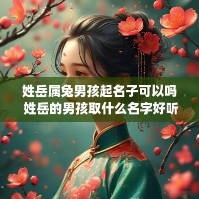 姓岳属兔男孩起名子可以吗 姓岳的男孩取什么名字好听