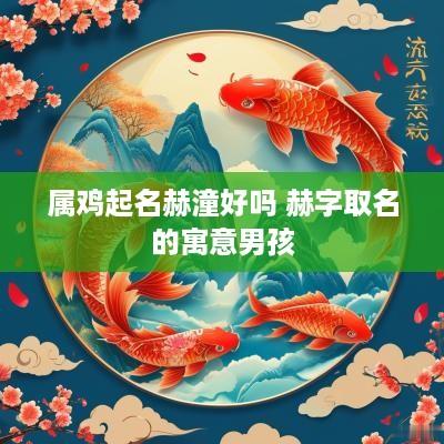属鸡起名赫潼好吗 赫字取名的寓意男孩