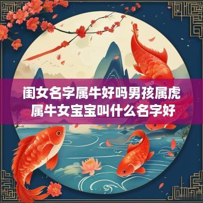 闺女名字属牛好吗男孩属虎 属牛女宝宝叫什么名字好