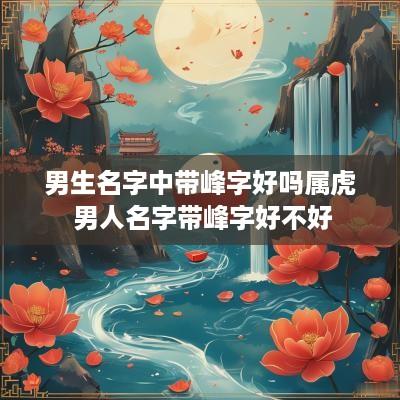 男生名字中带峰字好吗属虎 男人名字带峰字好不好