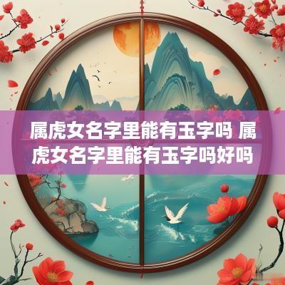 属虎女名字里能有玉字吗 属虎女名字里能有玉字吗好吗