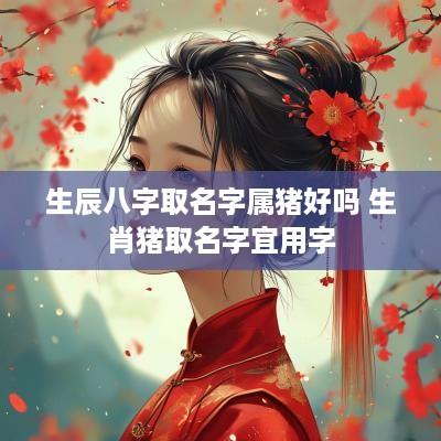 生辰八字取名字属猪好吗 生肖猪取名字宜用字
