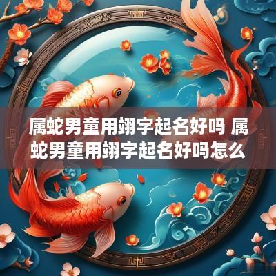 属蛇男童用翊字起名好吗 属蛇男童用翊字起名好吗怎么样