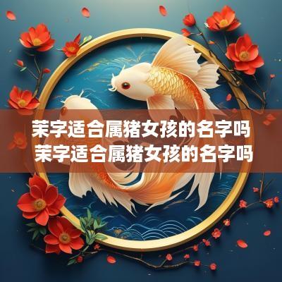 茉字适合属猪女孩的名字吗 茉字适合属猪女孩的名字吗