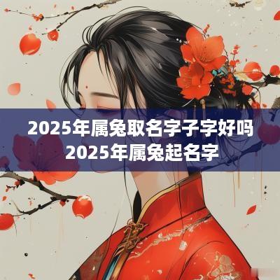 2025年属兔取名字子字好吗 2025年属兔起名字