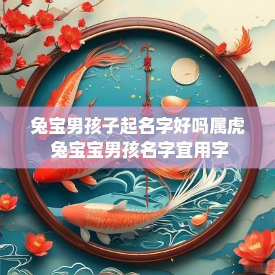 兔宝男孩子起名字好吗属虎 兔宝宝男孩名字宜用字