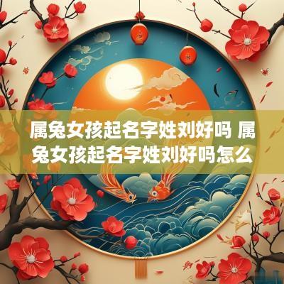 属兔女孩起名字姓刘好吗 属兔女孩起名字姓刘好吗怎么取