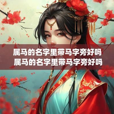 属马的名字里带马字旁好吗 属马的名字里带马字旁好吗女孩