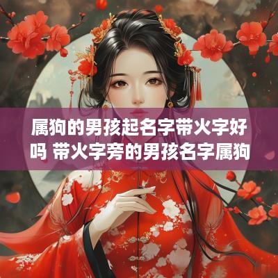 属狗的男孩起名字带火字好吗 带火字旁的男孩名字属狗 属狗的男孩起名字带火字好吗 带火字旁的男孩名字属狗