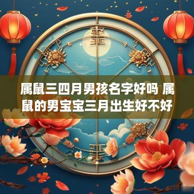 属鼠三四月男孩名字好吗 属鼠的男宝宝三月出生好不好