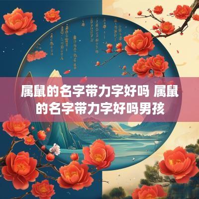 属鼠的名字带力字好吗 属鼠的名字带力字好吗男孩