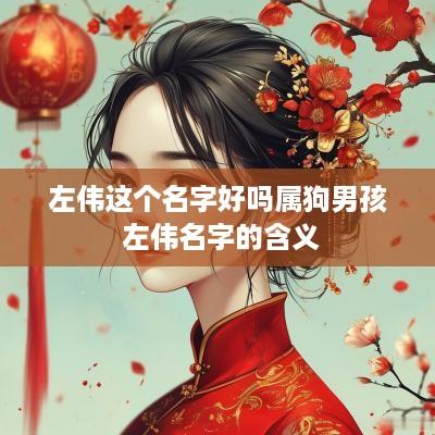 左伟这个名字好吗属狗男孩 左伟名字的含义