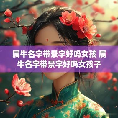 属牛名字带景字好吗女孩 属牛名字带景字好吗女孩子