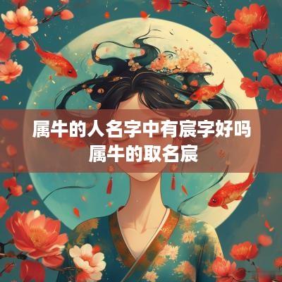 属牛的人名字中有宸字好吗 属牛的取名宸