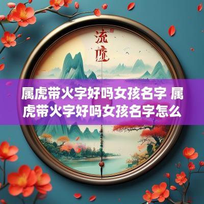 属虎带火字好吗女孩名字 属虎带火字好吗女孩名字怎么取