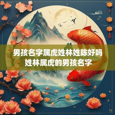 男孩名字属虎姓林姓陈好吗 姓林属虎的男孩名字