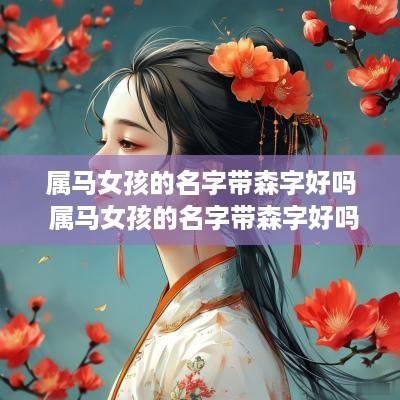 属马女孩的名字带森字好吗 属马女孩的名字带森字好吗