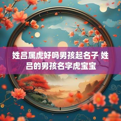 姓吕属虎好吗男孩起名子 姓吕的男孩名字虎宝宝