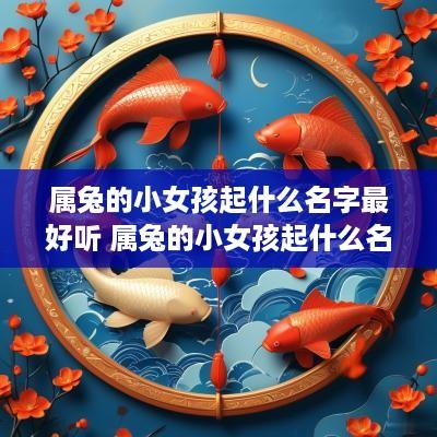 属兔的小女孩起什么名字最好听 属兔的小女孩起什么名字最好听呢