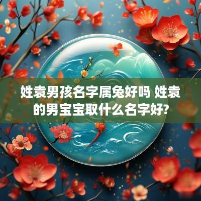 姓袁男孩名字属兔好吗 姓袁的男宝宝取什么名字好?