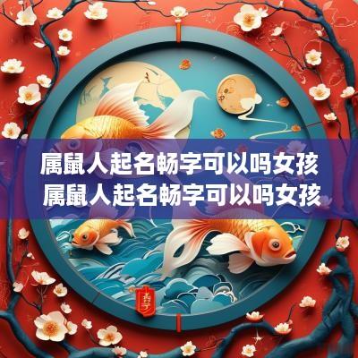 属鼠人起名畅字可以吗女孩 属鼠人起名畅字可以吗女孩子