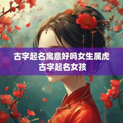 古字起名寓意好吗女生属虎 古字起名女孩