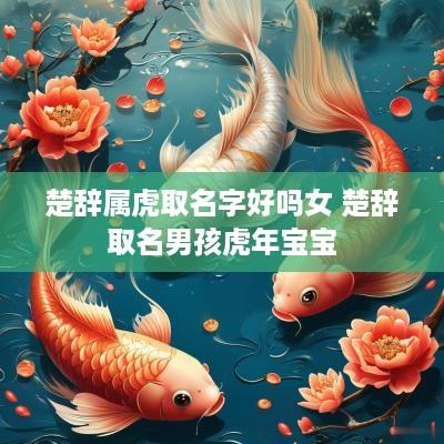 楚辞属虎取名字好吗女 楚辞取名男孩蛇年宝宝