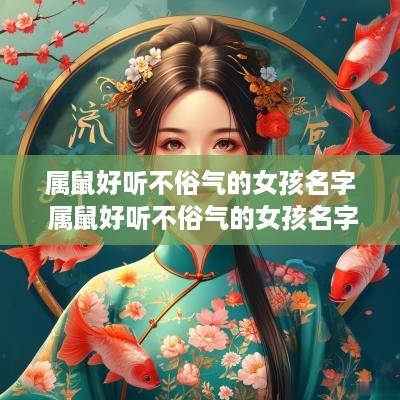 属鼠好听不俗气的女孩名字 属鼠好听不俗气的女孩名字两个字