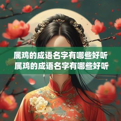 属鸡的成语名字有哪些好听 属鸡的成语名字有哪些好听女孩