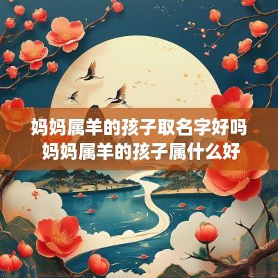 妈妈属羊的孩子取名字好吗 妈妈属羊的孩子属什么好