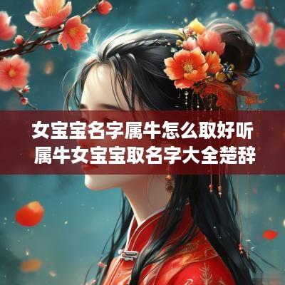 女宝宝名字属牛怎么取好听 属牛女宝宝取名字大全楚辞