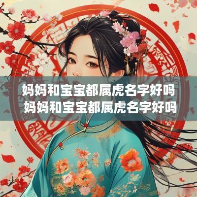 妈妈和宝宝都属虎名字好吗 妈妈和宝宝都属虎名字好吗怎么取