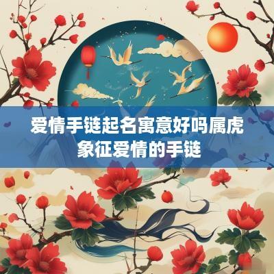 爱情手链起名寓意好吗属虎 象征爱情的手链