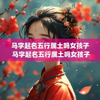 马字起名五行属土吗女孩子 马字起名五行属土吗女孩子取名