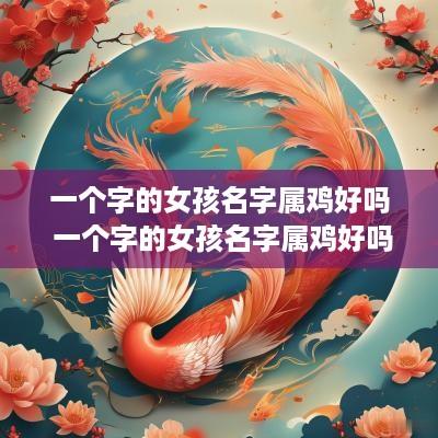 一个字的女孩名字属鸡好吗 一个字的女孩名字属鸡好吗怎么取
