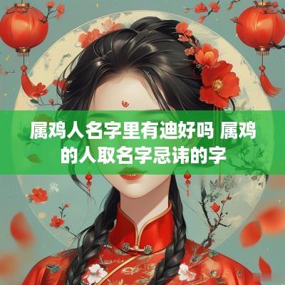 属鸡人名字里有迪好吗 属鸡的人取名字忌讳的字