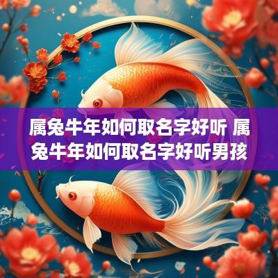 属兔蛇年如何取名字好听 属兔蛇年如何取名字好听男孩