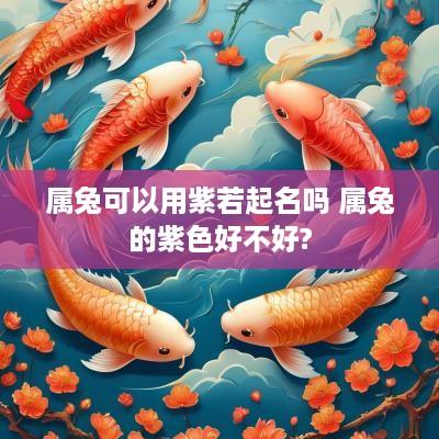 属兔可以用紫若起名吗 属兔的紫色好不好?