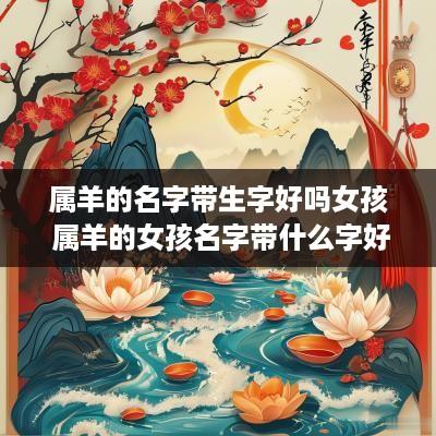 属羊的名字带生字好吗女孩 属羊的女孩名字带什么字好