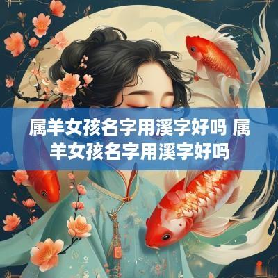 属羊女孩名字用溪字好吗 属羊女孩名字用溪字好吗