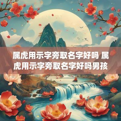 属虎用示字旁取名字好吗 属虎用示字旁取名字好吗男孩