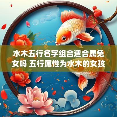 水木五行名字组合适合属兔女吗 五行属性为水木的女孩名字