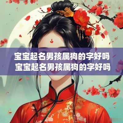 宝宝起名男孩属狗的字好吗 宝宝起名男孩属狗的字好吗怎么起