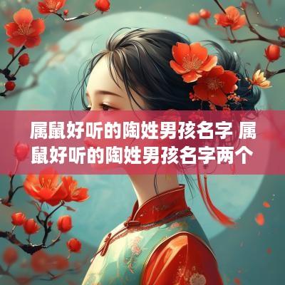 属鼠好听的陶姓男孩名字 属鼠好听的陶姓男孩名字两个字