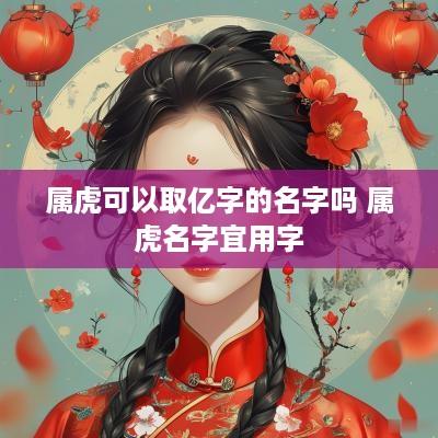 属虎可以取亿字的名字吗 属虎名字宜用字