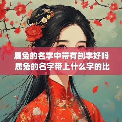 属兔的名字中带有剀字好吗 属兔的名字带上什么字的比较好