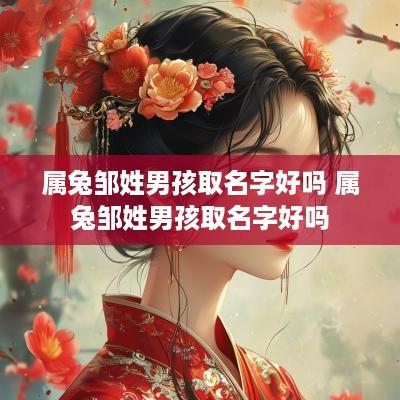 属兔邹姓男孩取名字好吗 属兔邹姓男孩取名字好吗