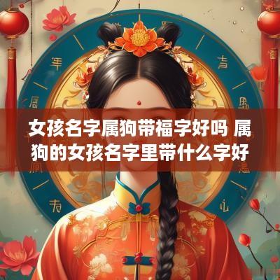 女孩名字属狗带福字好吗 属狗的女孩名字里带什么字好