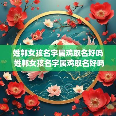 姓郭女孩名字属鸡取名好吗 姓郭女孩名字属鸡取名好吗