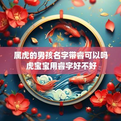 属虎的男孩名字带睿可以吗 虎宝宝用睿字好不好